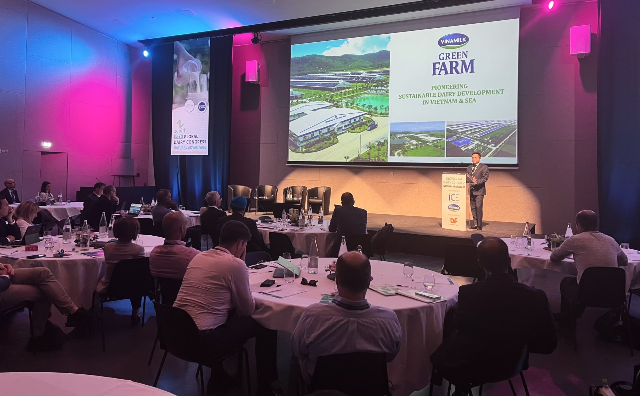 Vinamilk chia sẻ mô hình "Green Farm" - Bước tiến về phát triển bền vững của ngành sữa tại hội nghị toàn cầu tại Pháp