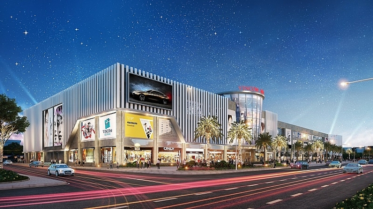  Vincom Mega Mall chỉ cách sảnh cư dân vài bước chân.