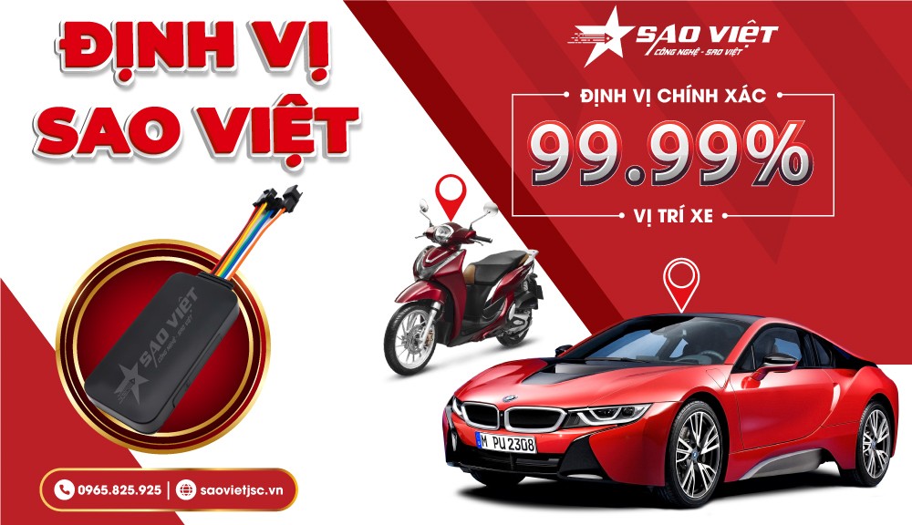 Định vị Sao Việt - Nhà phân phối thiết bị định vị xe ô tô hàng đầu Việt Nam