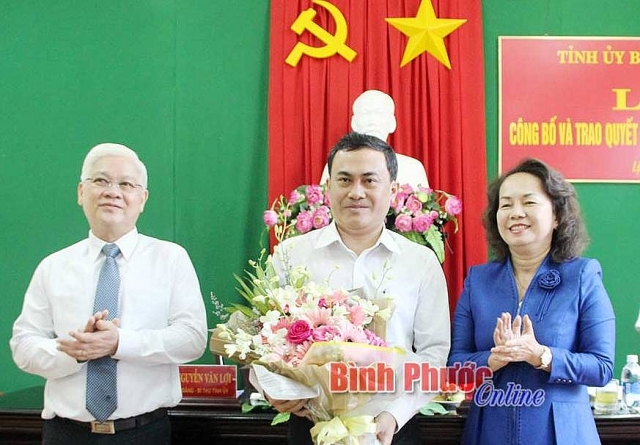 tin nhan su lanh dao moi tai binh thuan binh phuoc tphcm