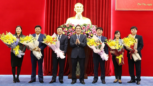 tin nhan su lanh dao moi tai phu tho quang ngai hai phong