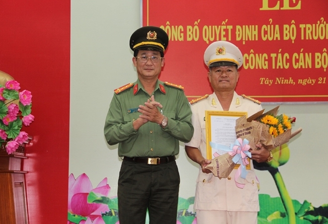 dai ta tran van luan la tan pho giam doc cong an tinh tay ninh