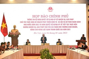 Nghị quyết 01, 02 của Chính phủ: Tăng trưởng 6,5%, GDP bình quân đầu người đạt 3.700 USD năm 2021