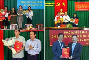 Bổ nhiệm lãnh đạo mới Hậu Giang, Lâm Đồng, Khánh Hòa