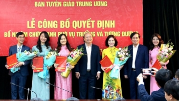 Ban Tuyên giáo, Bộ Quốc phòng bổ nhiệm nhân sự, lãnh đạo mới