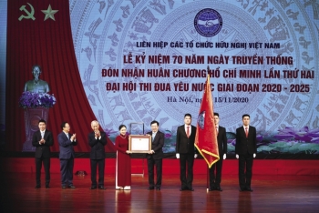 Liên hiệp các tổ chức hữu nghị Việt Nam được bảo đảm biên chế, các chế độ, chính sách đối với đội ngũ cán bộ