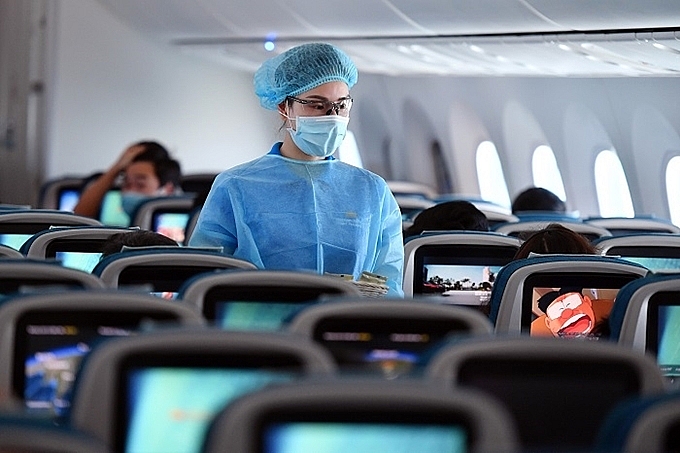 Vietnam Airlines nâng cảnh báo phòng chống dịch bệnh