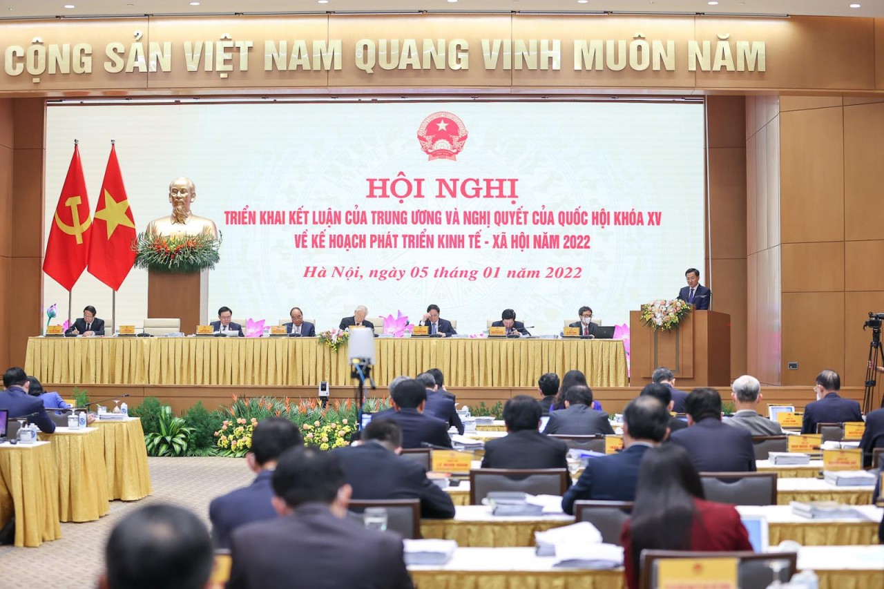 Năm 2022: Chính phủ phấn đấu tăng trưởng GDP 6 - 6,5%; đẩy nhanh tiêm vaccine cho trẻ em, tiêm mũi tăng cường