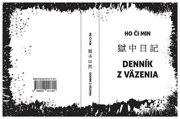 Bìa tập thơ “Nhật ký trong tù” của Hồ Chí Minh xuất bản ở Slovakia