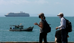 Công ty Việt Nam hỗ trợ đón tàu Westerdam cập cảng Campuchia