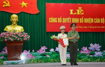 dong thap lan dau tien co nu pho giam doc cong an tinh