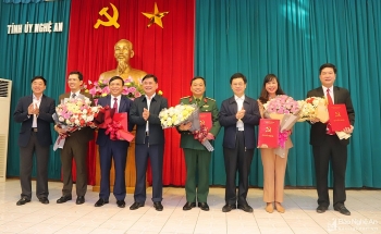 nhan su lanh dao moi tai nghe an ha tinh ninh binh