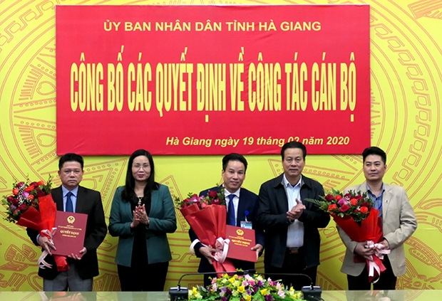 tin nhan su lanh dao moi tai ha giang va binh phuoc