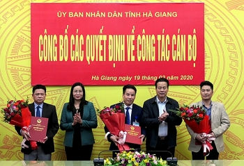 tin nhan su lanh dao moi tai ha giang va binh phuoc