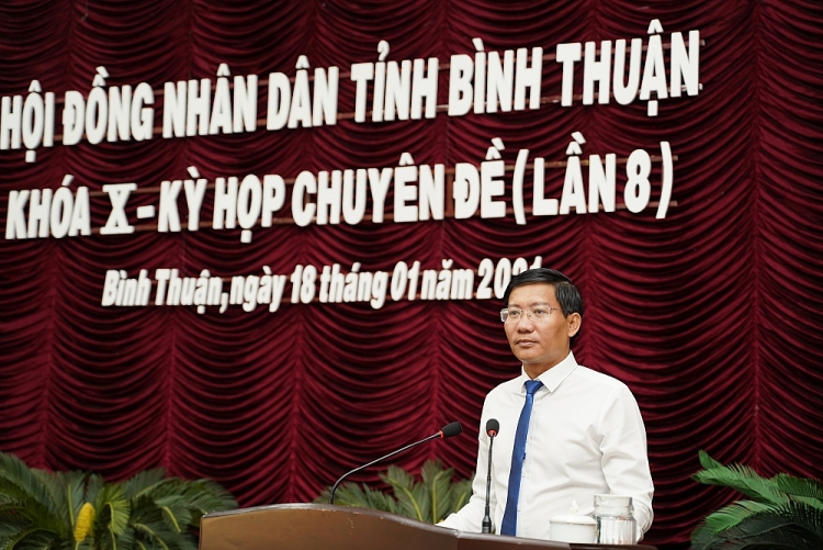 Ông Lê Tuấn Phong, tân Chủ tịch UBND tỉnh Bình Thuận