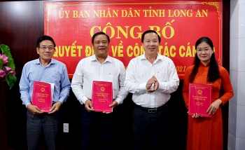 Hải Phòng, Thanh Hóa, Long An kiện toàn nhân sự, bổ nhiệm lãnh đạo mới