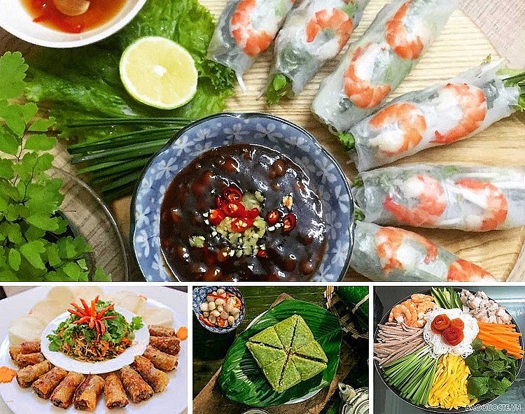 Nhiều món ăn truyền thống của Việt Nam được giới thiệu tại sự kiện