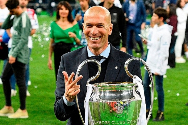 diem tin the thao 1232019 zidane tro lai dan dat real madrid