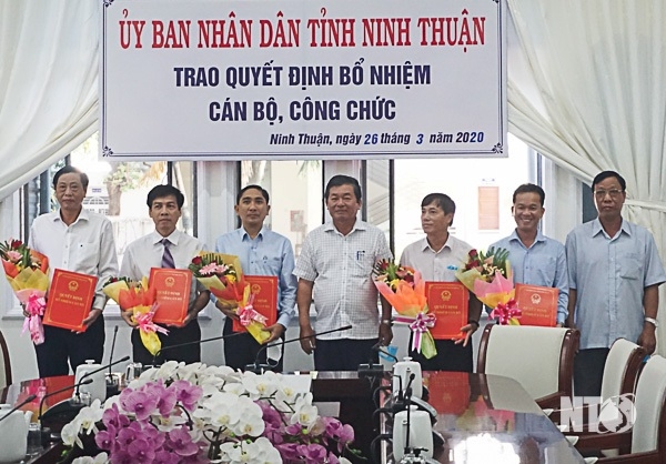 Điều động, bổ nhiệm nhân sự mới tại Quảng Nam, Ninh Thuận