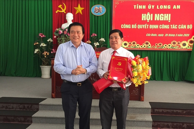 long an dong thap quang ninh bo nhiem nhan su lanh dao moi