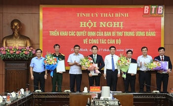 thai binh nghe an bo nhiem nhan su lanh dao moi