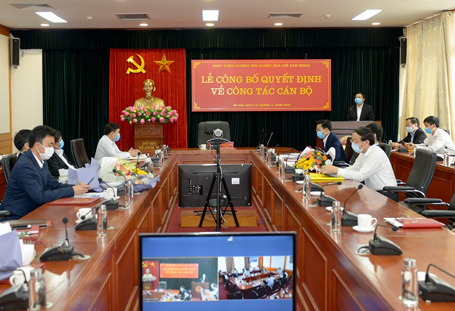 bo nhiem nhan su moi hoc vien chinh tri quoc gia ho chi minh