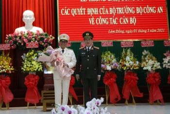 Điều động, bổ nhiệm lãnh đạo Công an tỉnh Hà Nam, Đắk Lắk, Lâm Đồng