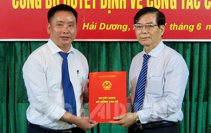 Tin nhân sự, lãnh đạo mới tại Nam Định, Hải Dương