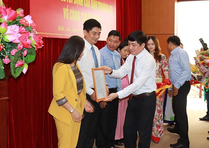 TP.HCM, Nghệ An, Đắk Lắk bổ nhiệm nhân sự mới