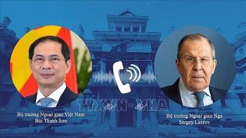 bo truong ngoai giao bui thanh son dien dam voi bo truong ngoai giao lien bang nga