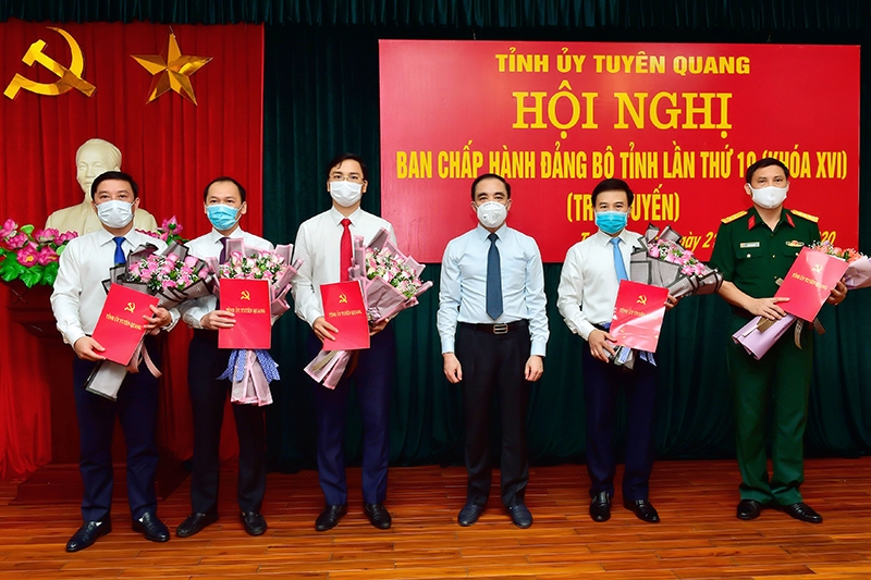 Ban Bí thư kiện toàn nhân sự, lãnh đạo mới tại Cần Thơ, Tuyên Quang