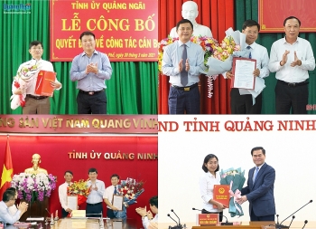 Hà Tĩnh, Quảng Ninh và Quảng Ngãi bổ nhiệm hàng loạt nhân sự mới