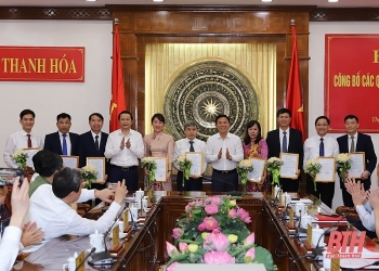 Nghệ An, Thanh Hóa và Khánh Hòa bổ nhiệm nhân sự lãnh đạo mới