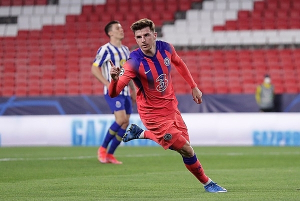 Mason Mount ghi bàn mở tỷ số cho Chelsea