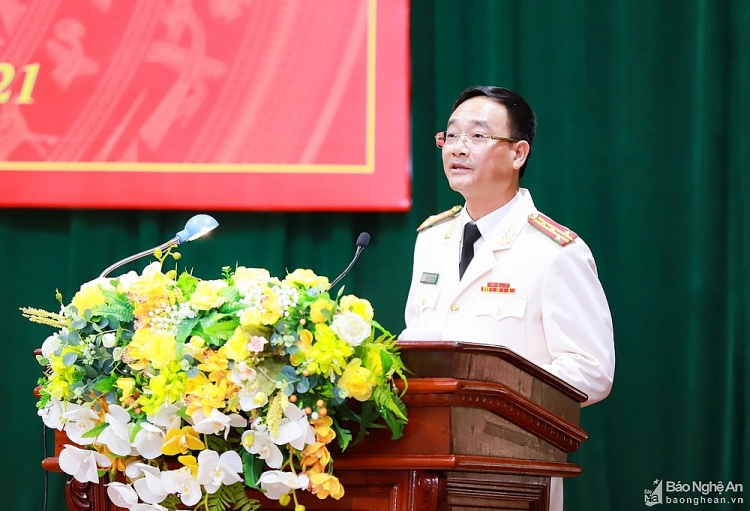 Đại tá Phạm Thế Tùng - tân Giám đốc Công an tỉnh Nghệ An