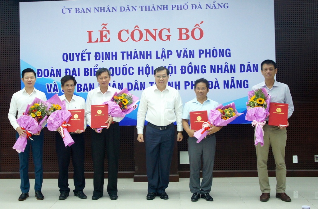 Chính thức hợp nhất 3 Văn phòng Đoàn ĐBQH, HĐND và UBND Đà Nẵng