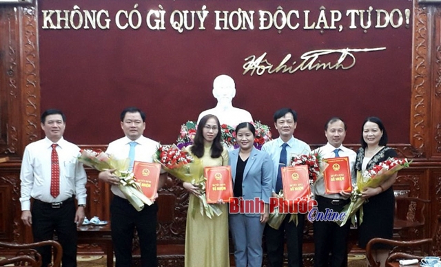 quang ninh binh phuoc bo nhiem nhan su lanh dao moi