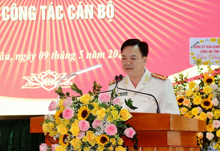 Thượng tá Sùng A Súa - tân Phó Giám đốc Công an tỉnh Lai Châu
