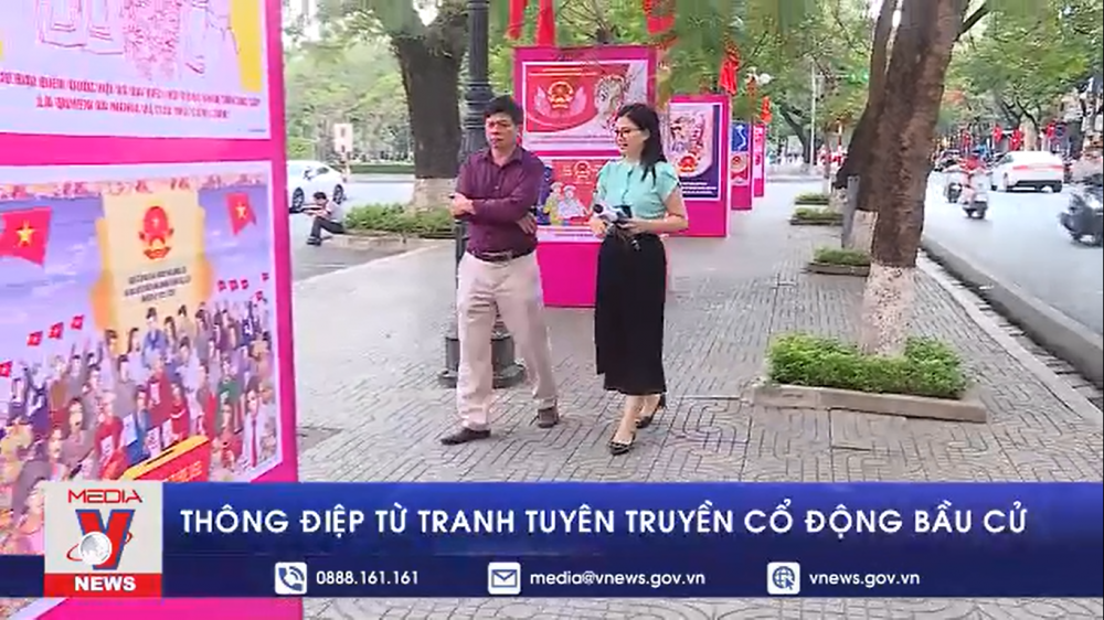 thong diep tu tranh tuyen truyen co dong bau cu