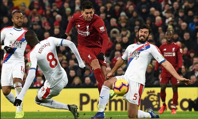 Liverpool cần đánh bại Crystal Palace để chắc chắn có mặt trong top 4