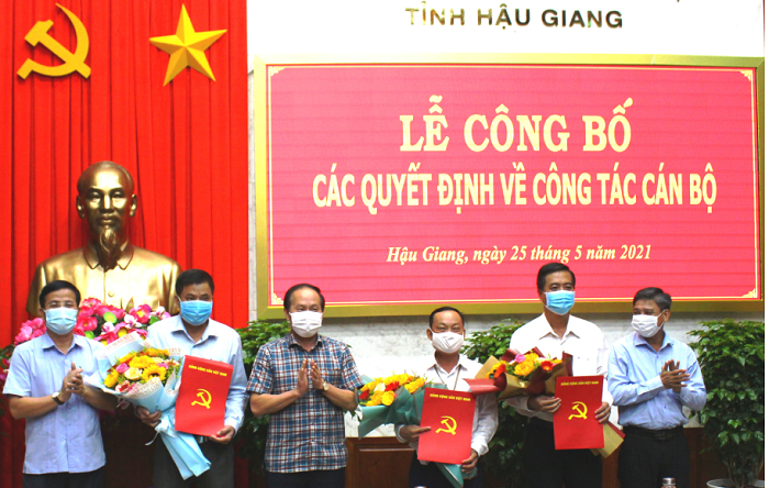 Bổ nhiệm lãnh đạo mới tại Đà Nẵng, Hậu Giang, Tây Ninh