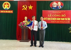 Điều động, bổ nhiệm lãnh đạo mới ở Thái Bình, Quảng Trị