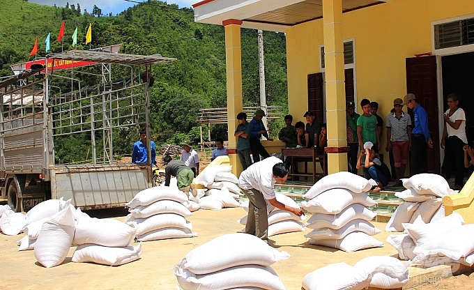Xuất cấp gần 820 tấn gạo hỗ trợ cứu đói nhân dân tỉnh Quảng Trị