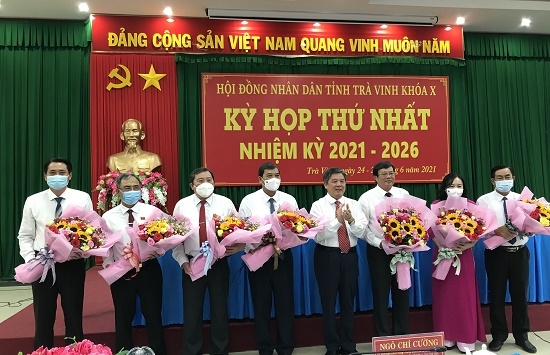 Trà Vinh: Chủ tịch HĐND và UBND tỉnh tái đắc cử nhiệm kỳ mới