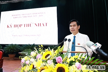 Ông Hoàng Quốc Khánh tái đắc cử Chủ tịch UBND tỉnh Sơn La
