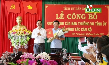 Loạt nhân sự, lãnh đạo mới được bổ nhiệm tại Cà Mau, Đắk Nông