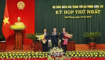 Hải Phòng bầu Chủ tịch HĐND, UBND thành phố nhiệm kỳ mới Hải Phòng bầu Chủ tịch HĐND, UBND thành phố nhiệm kỳ mới