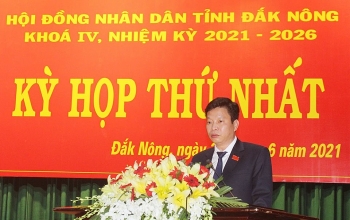 Ông Lưu Văn Trung được bầu làm Chủ tịch HĐND Đắk Nông