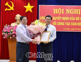 Bộ Chính trị phân công ông Nguyễn Tiến Hải giữ chức Bí thư Tỉnh uỷ Cà Mau