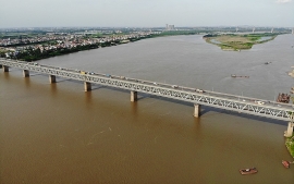 Cấm ô tô qua cầu Thăng Long từ 6/8 để phục vụ sửa chữa